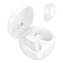 Бездротові навушники BOROFONE BW97 Clear True Wireless Stereo (TWS), білий