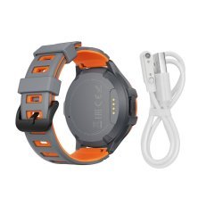 Дитячі смарт-годинники HOCO Y107 4G з дзвінками, GPS/Wi-Fi/LBS, SOS, чорно-чорні