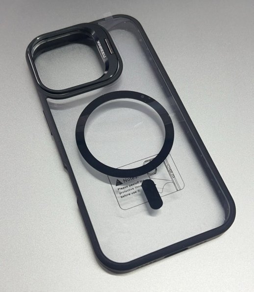 Чехол Magnetic Stand and Magsafe Apple Iphone 16 Dark Blue