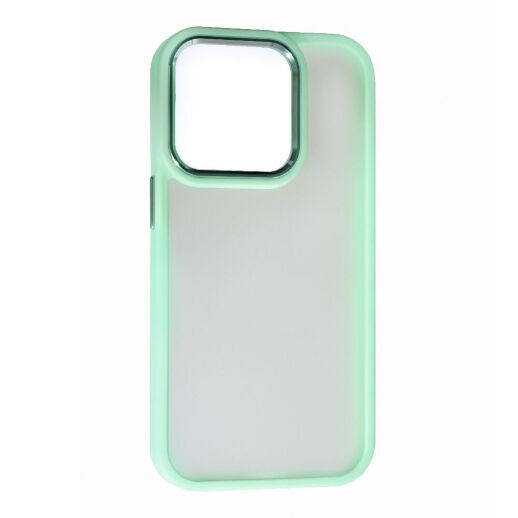 Накладка Matte Metal Buttons для Apple iPhone 14 Pro Max Green
