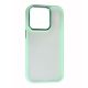 Накладка Matte Metal Buttons для Apple iPhone 14 Pro Max Green