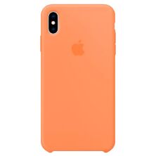 Задня накладка Silicone Case APPLE IPHONE XS MAX, відкритий низ 52