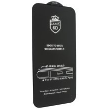Захисне скло 6D для APPLE iPhone 14 PLUS 6,7" ЧОРНИЙ