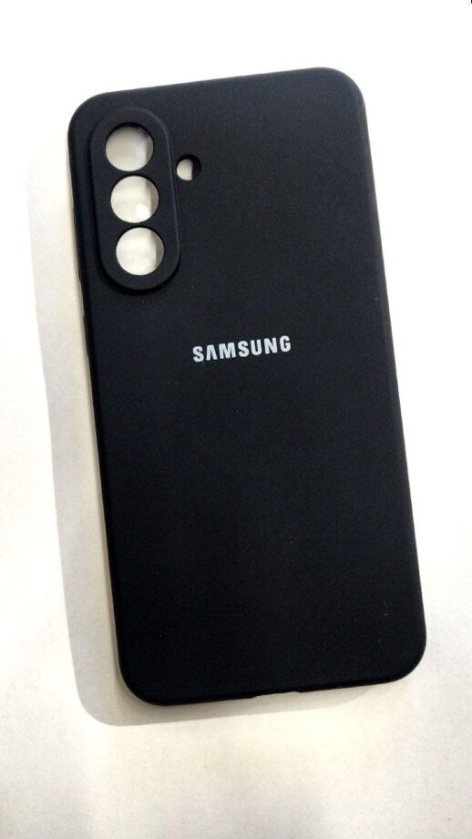 Чехол Silicone Case for Samsung A36/A56 Dark Green