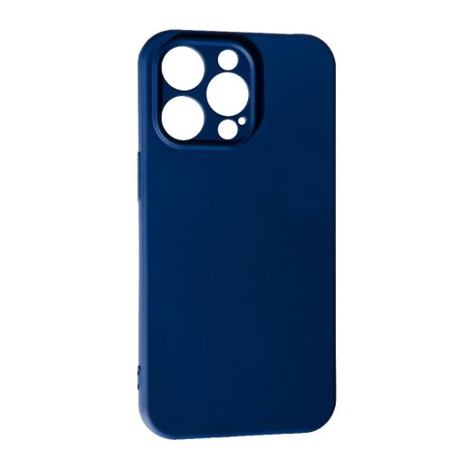 Силікон Case SMTT (AA) для Apple iPhone 15 Pro Dark Blue