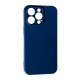 Силікон Case SMTT (AA) для Apple iPhone 15 Pro Dark Blue