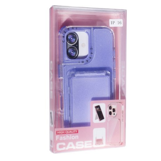 Накладка Summer Mirror для Apple iPhone 16 Purple