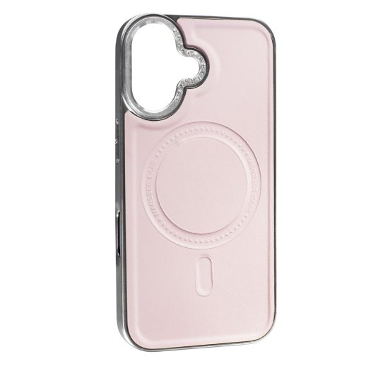 Накладка Magnetic With Magsafe Classic для Apple iPhone 16 Pink
