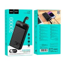 Power Bank HOCO J123B Element 22.5W+PD20W fully compatible power bank with digital display 30000 mAh чорний