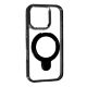 Накладка Metal Holder With Magsafe для Apple iPhone 16 Pro Black