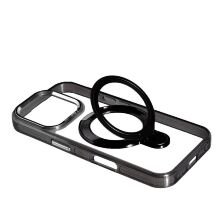 Накладка Metal Holder With Magsafe для Apple iPhone 16 Pro Black