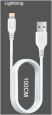Кабель USB WUW X153 USB-Lightning 2.4A білий