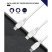 Кабель USB WUW X153 USB-Lightning 2.4A білий