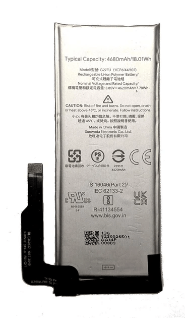 Акумулятор для Pixel 5a 5G / G27FU
