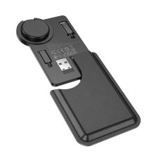 Бездротовий зарядний пристрій HOCO CW58 багатофункціональний, чорний