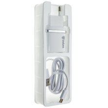 Мережевий зарядний пристрій INKAX CD-11 2.4A + USB кабель MICRO