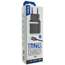 Мережевий зарядний пристрій INKAX CD-11 2.4A + USB кабель MICRO
