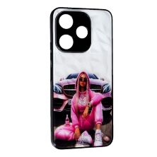 Накладка Prisma Ladies New для Xiaomi Redmi 13/Poco M6 Pink Car