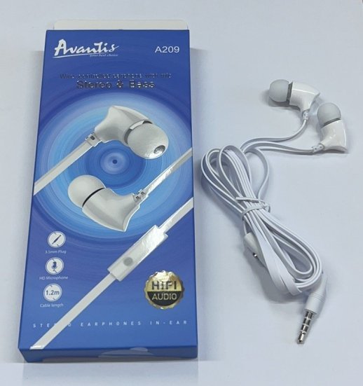 Навушники Avantis A209 White