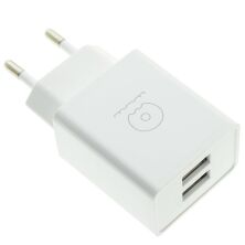 Мережевий зарядний пристрій WUW T31 2USB 2.4A + USB Lightning