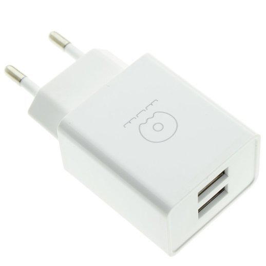Мережевий зарядний пристрій WUW T31 2USB 2.4A + USB Lightning