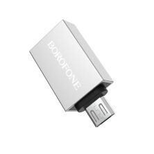 Перехідник BOROFONE BV2 OTG з USB мама на USB Micro папа USB 3.0 5G MAX