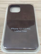 Чохол Croco Leather Apple iPhone 12 / 12 Pro Brown