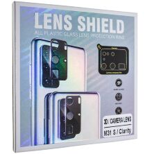 Захисне скло для камери 3D LENS SHIELD SAMSUNG M317 Galaxy M31S 2020 чорний
