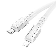 USB-C кабель HOCO X85 Type-C - Lightning 1метр, білий