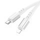 USB-C кабель HOCO X85 Type-C - Lightning 1метр, білий