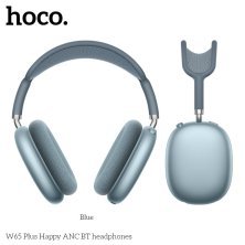 Бездротові повнорозмірні навушники HOCO W65 Plus, синий