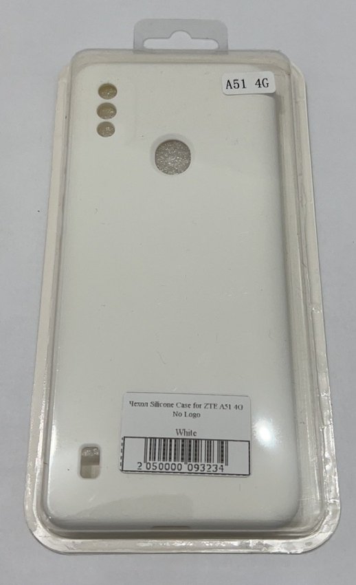 Чохол Silicone Case for ZTE A51 4G No Logo Black