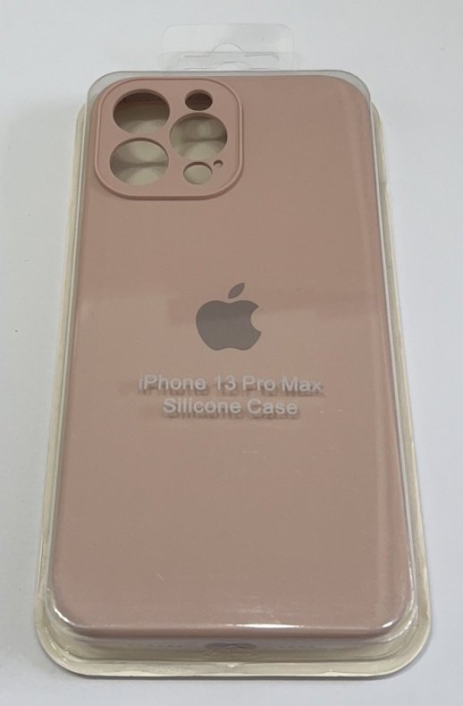 Чохол Silicone Case Copy Apple iPhone 13 Pro Max Square Pink Sand, 04