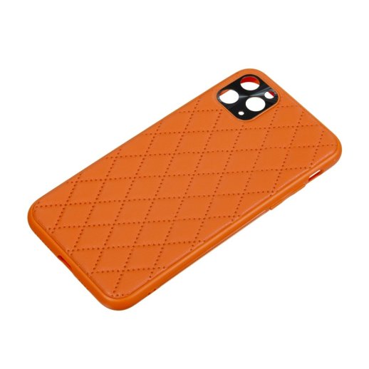 Чохол Шкiра Люкс 2021 для Apple iPhone 11 Pro Max Orange