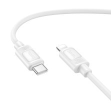 USB-C кабель HOCO X122 Type-C - Lightning 27W, білий