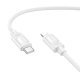 USB-C кабель HOCO X122 Type-C - Lightning 27W, білий