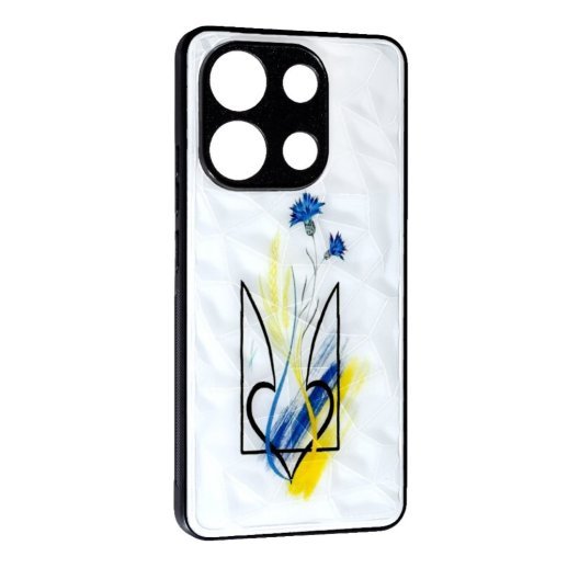 Чохол Prisma UA для Xiaomi Redmi Note 13 (4G) Ukraine with flowers