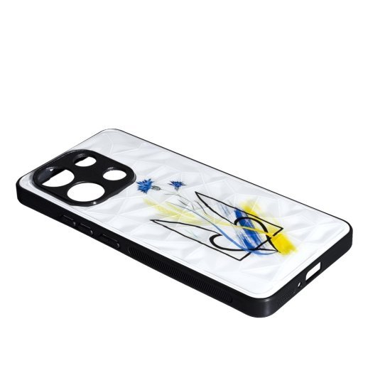 Чохол Prisma UA для Xiaomi Redmi Note 13 (4G) Ukraine with flowers