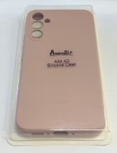 Avantis Full Silicone Case Samsung A34 Pink Sand