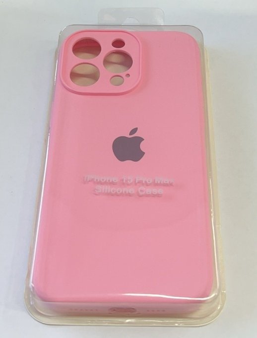 Чехол Silicone Case Copy Apple iPhone 15 Pro Max Square Light Pink, 07