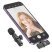 Бездротовий петличний мікрофон Borofone BFK12 LIGHTNING для iPhone, чорний