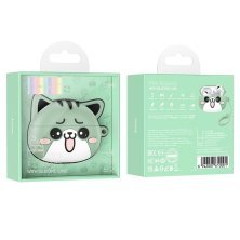 Бездротові навушники HOCO EW48 MINT CAT, м’ятні