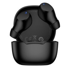 Бездротові навушники BOROFONE BW97 Clear True Wireless Stereo (TWS), чорний