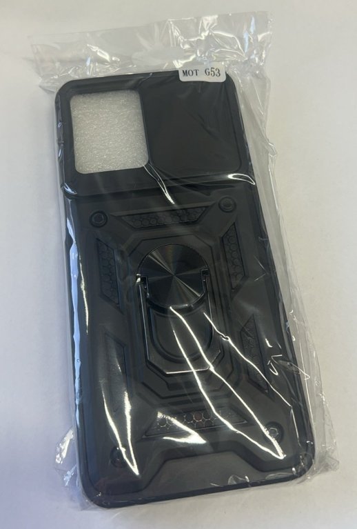 Armor Case With Curtain for Motorola G53 5G / G13 4G/ G23  4G Dark Blue