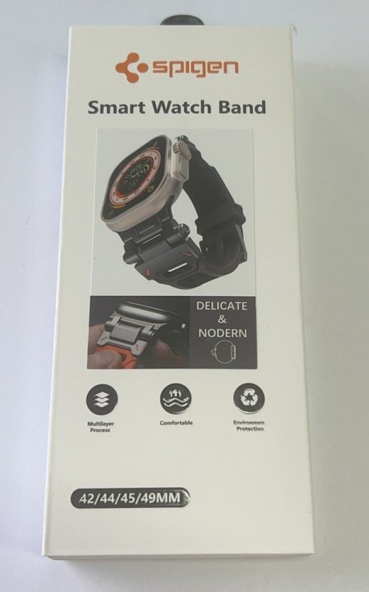 Ремінець для Apple Watch Spigen 42/49mm Black/Gold