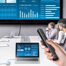 Лазерная указка Hoco GM200 (стальной)