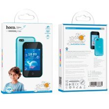 Детский мобильный телефон HOCO Y102 (2G,4GB,Dual Camera) (голубой)