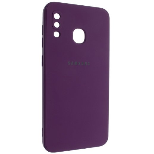 Задня накладка CAMERA FULL Silicone Case SAMSUNG A205 Galaxy A20 (2019)