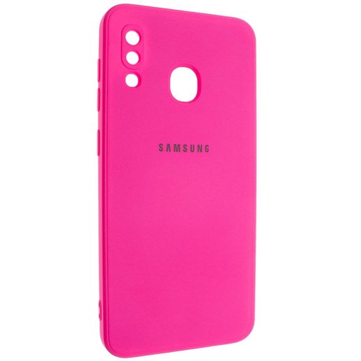 Задня накладка CAMERA FULL Silicone Case SAMSUNG A205 Galaxy A20 (2019)