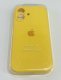 Чехол Silicone Case Copy Apple iPhone 16 Square Yellow 4